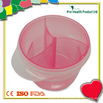 3 Compartments Milk Powder Storage Container for Baby